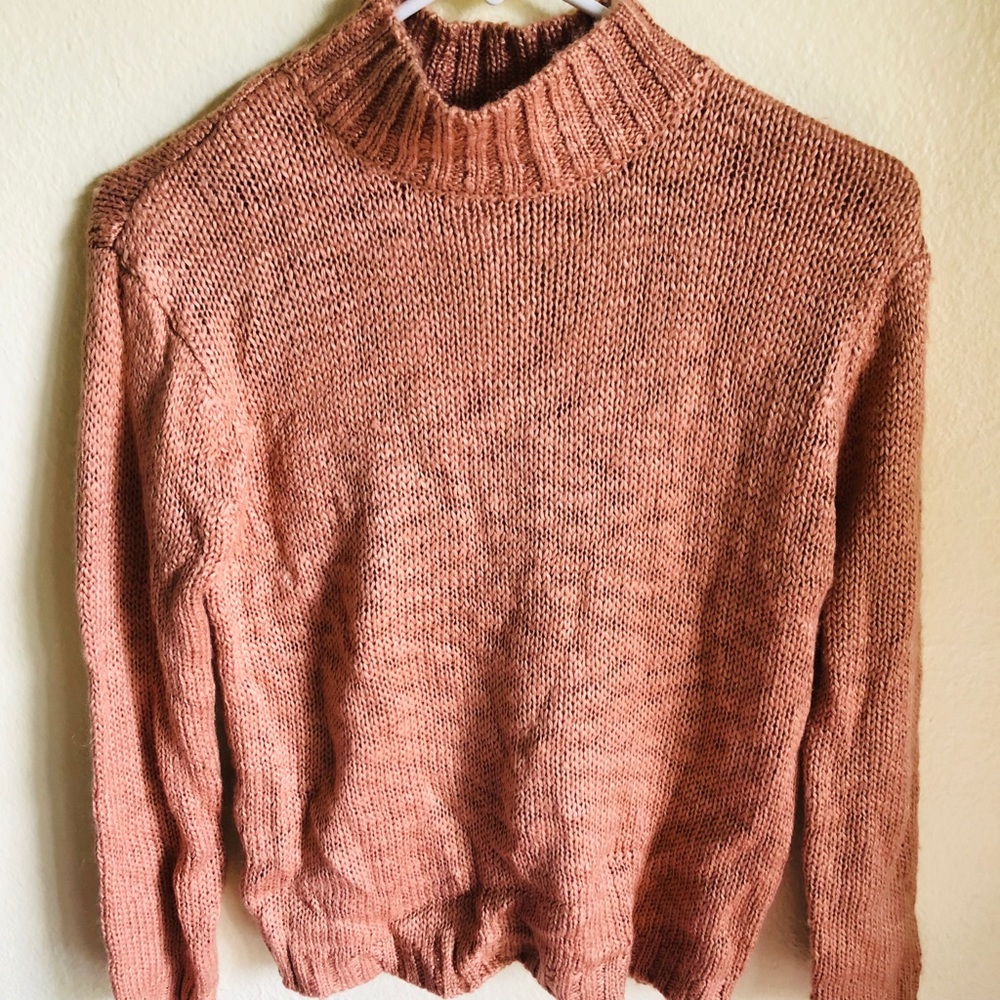 Forever 21 Girls Lot (2) Turtle Neck Sweater/ Tee